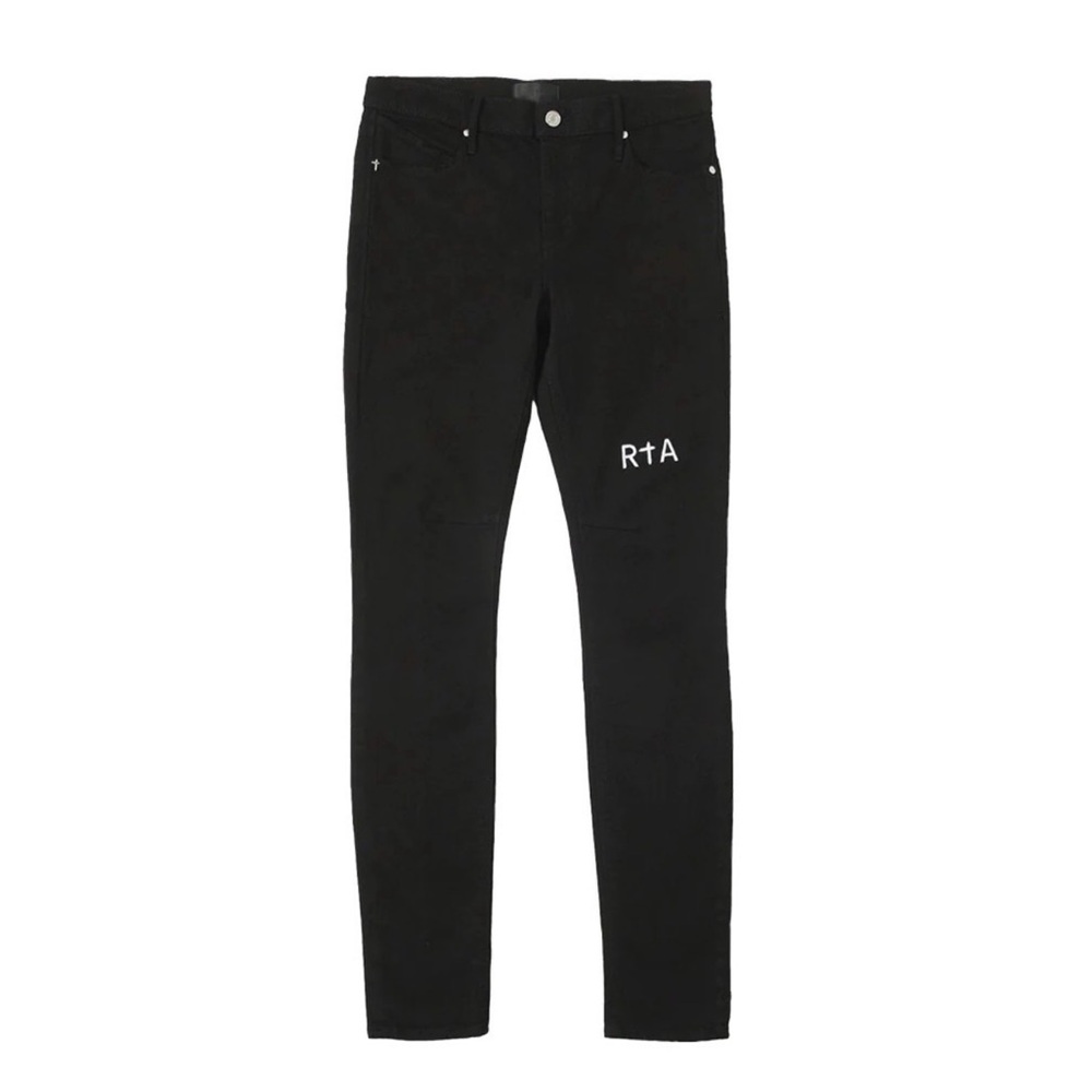 RtA Clayton Skinny Jeans in Black size 30